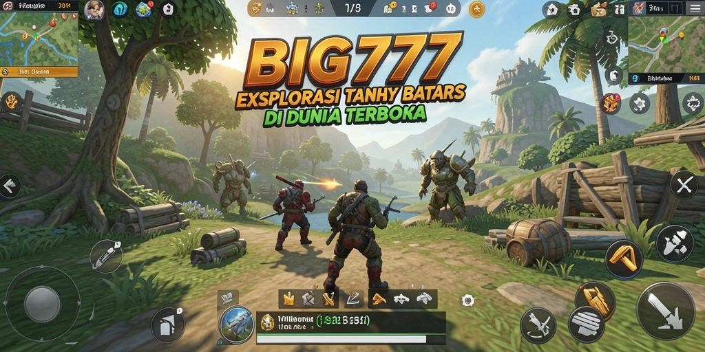 Tampilan gameplay Open World yang memukau dan interaktif.