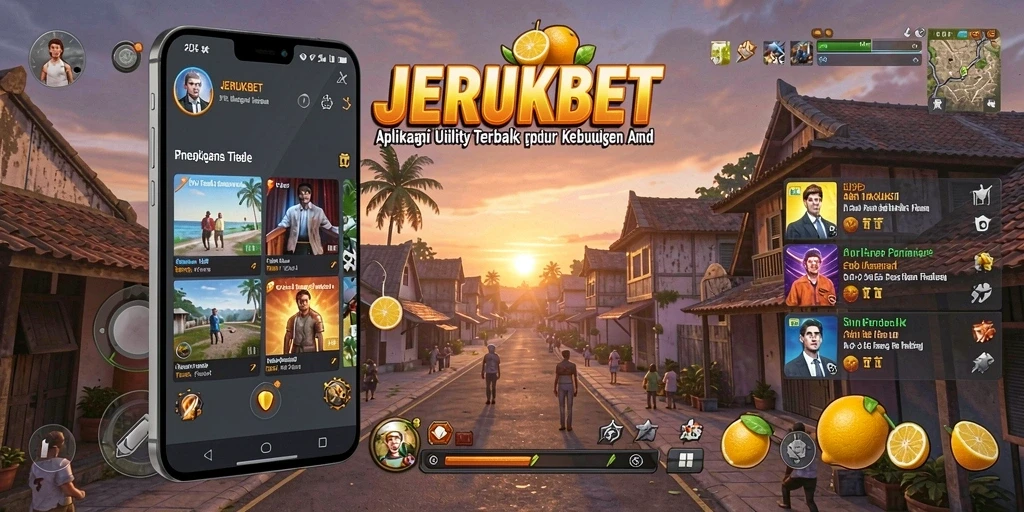 Tampilan antarmuka JERUKBET yang sederhana dan efektif.