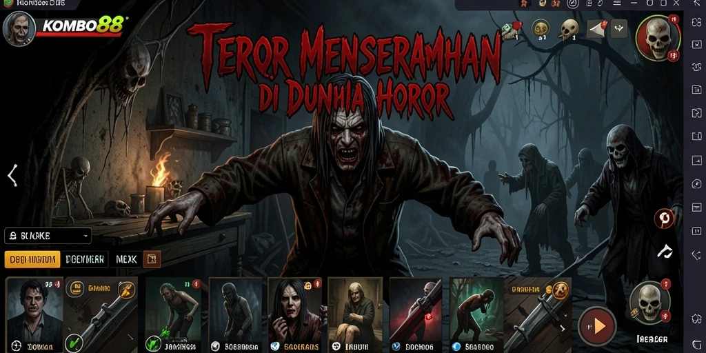 Menampilkan gameplay menakutkan yang memikat dan penuh ketegangan.
