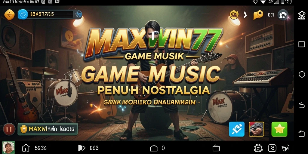 Tampilan gameplay yang menarik dan penuh warna dalam MAXWIN77.