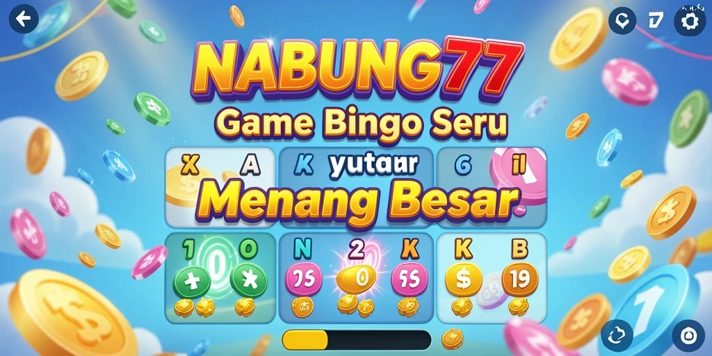 Tampilan gameplay seru dari NABUNG77 dalam permainan Bingo.
