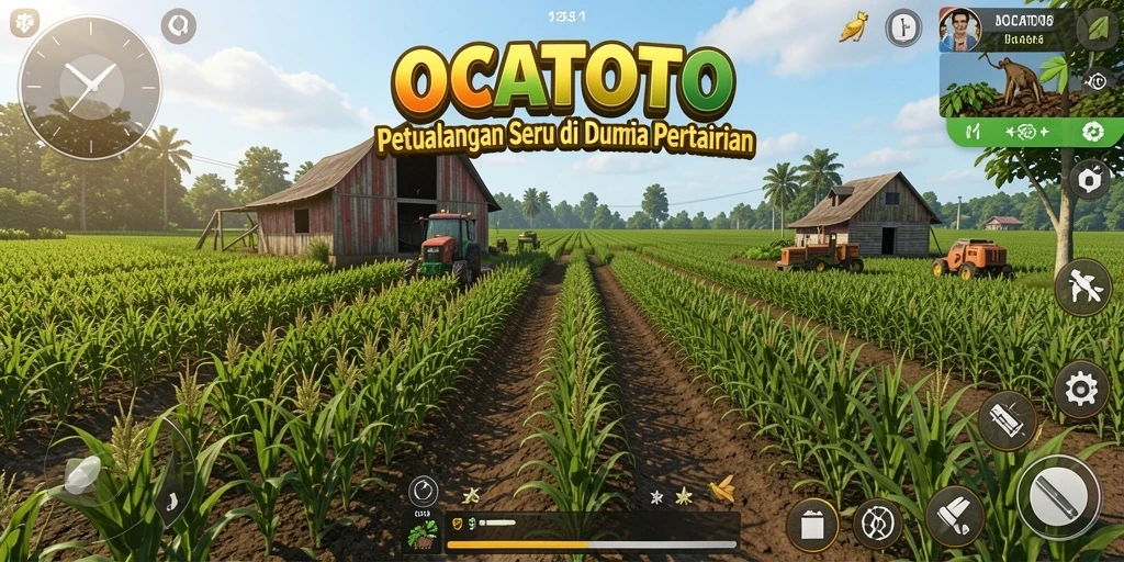 Screenshot gameplay OCATOTO yang seru dan mengasyikkan.